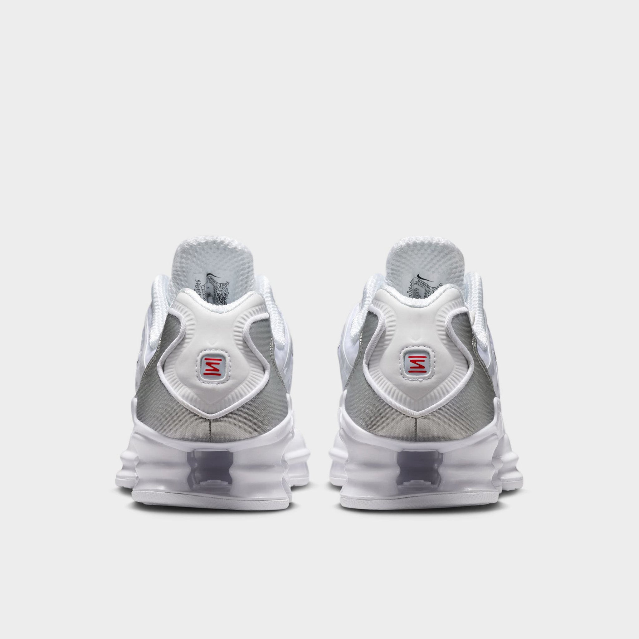 Nike Shox TL GS White / White - Metallic Silver – JD Sports