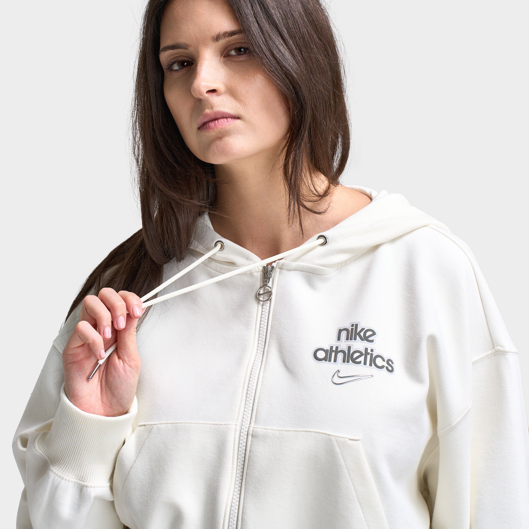 フォクシー Athletics Hoodie パーカー Nike Women's Phoenix Fleece Full-Zip Hoodie / Sail – JD Sports