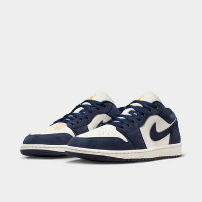 Jordan 1 Low Obsidian / University Gold
