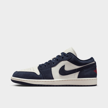 Jordan 1 Low Obsidian / University Gold
