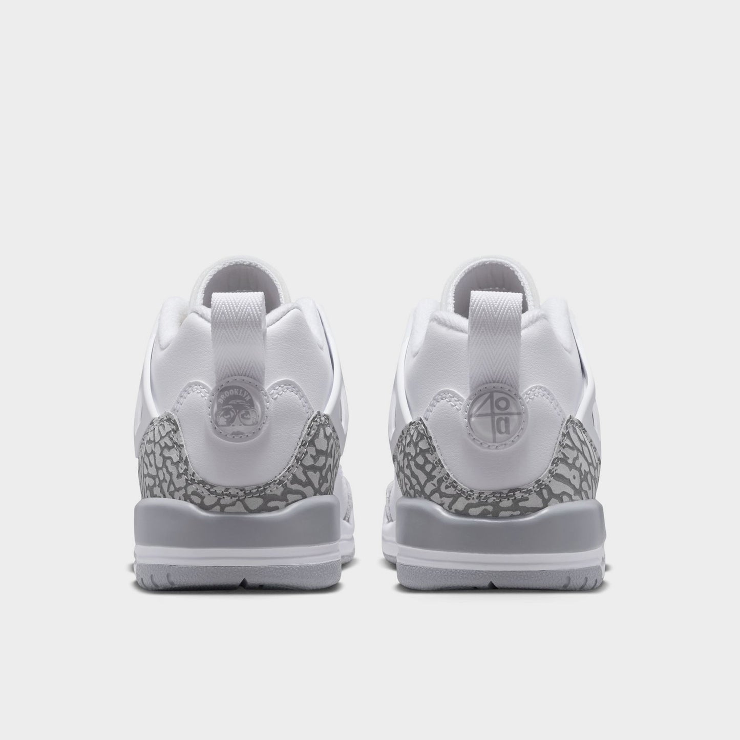 Jordan Spizike Low GS White / Wolf Grey - Varsity Red