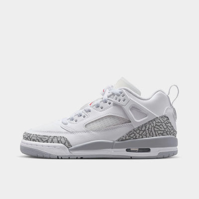 Jordan Spizike Low GS "White / Wolf Grey - Varsity Redh" shoe. Shop Kids' new arrivals now at JD Sports. . 