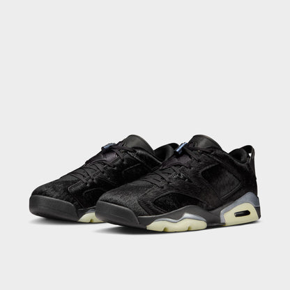 Jordan Women's 6 Retro Low Black / Black - Black