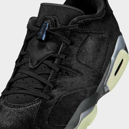 Jordan Women's 6 Retro Low Black / Black - Black