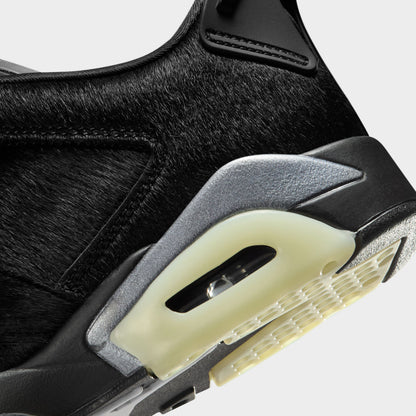Jordan Women's 6 Retro Low Black / Black - Black
