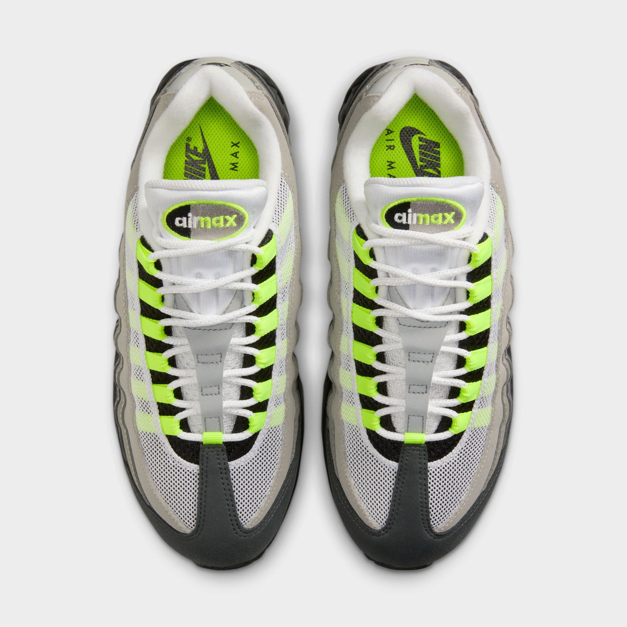 Nike Women's Air Max 95 OG Black / Neon Yellow - Anthracite – JD