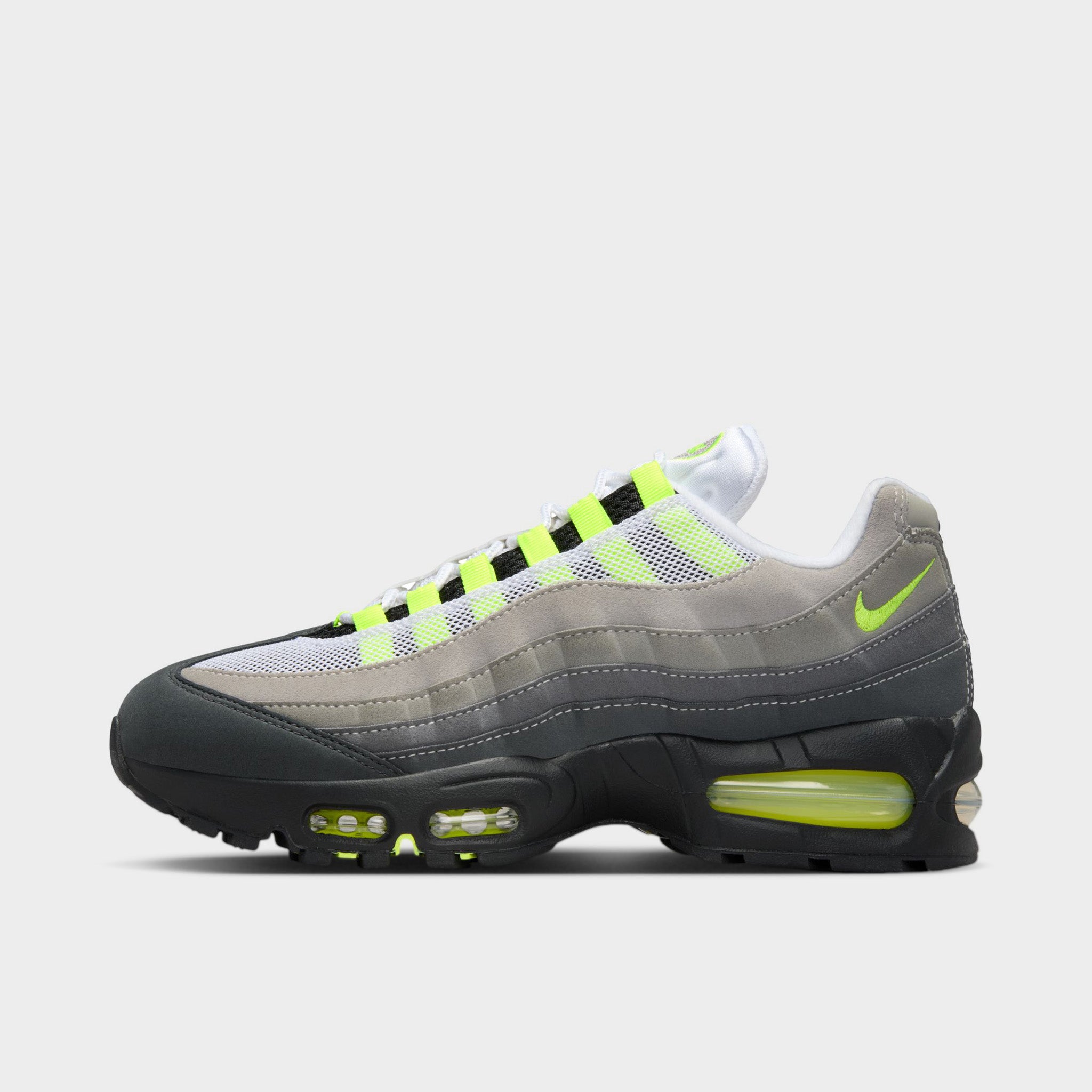 Nike Women's Air Max 95 OG Black / Neon Yellow - Anthracite – JD