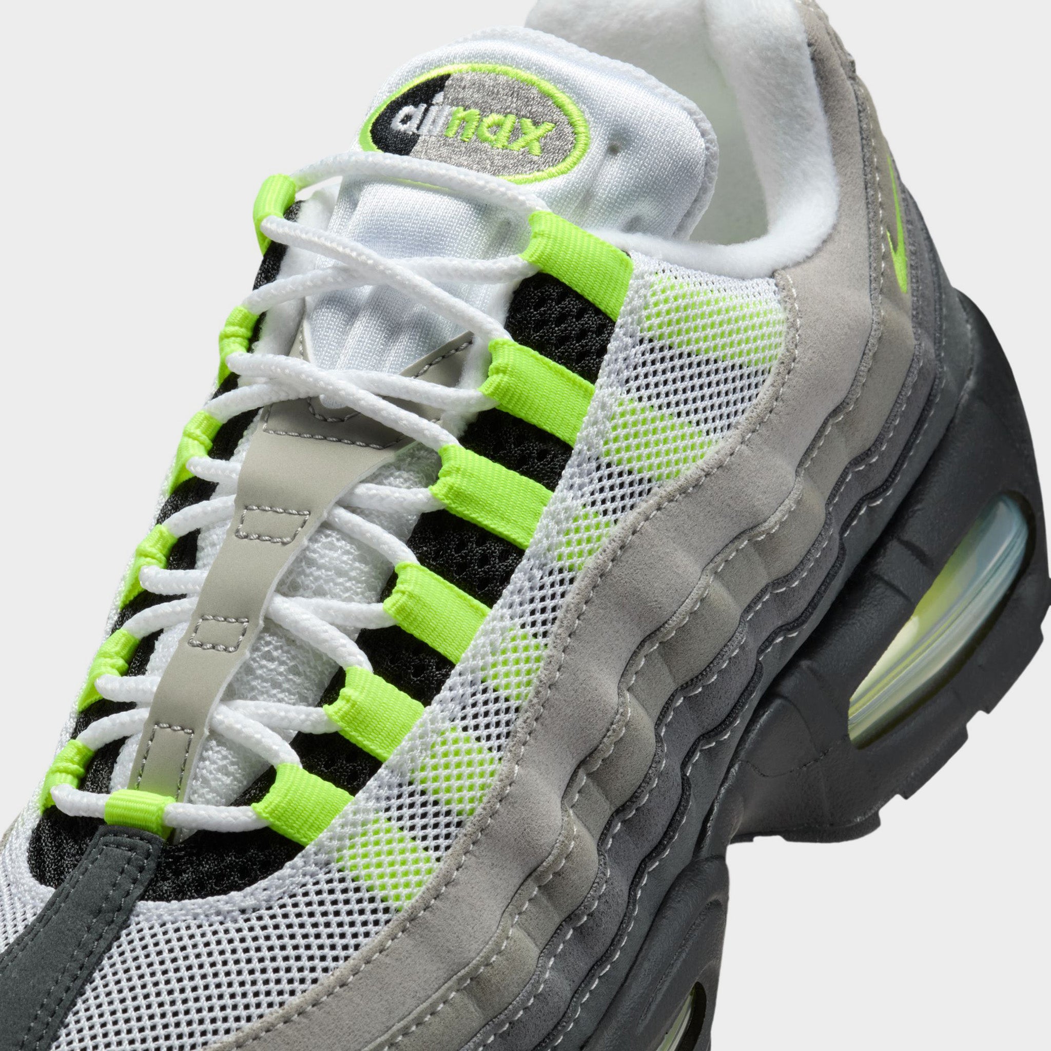 Nike Women's Air Max 95 OG Black / Neon Yellow - Anthracite – JD