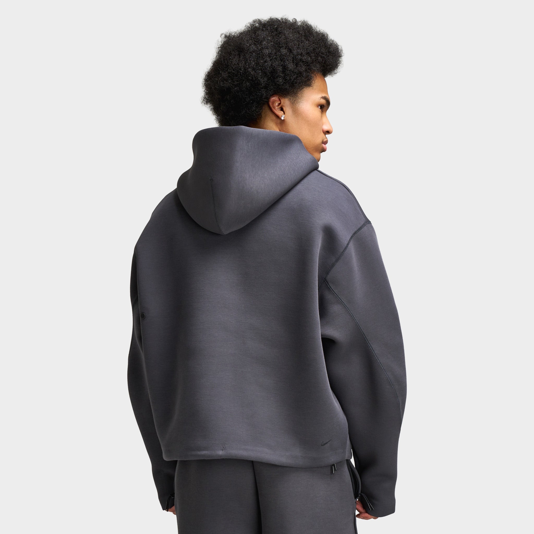 Nike Tech Ergonomic Pullover Hoodie Anthracite / Black – JD Sports