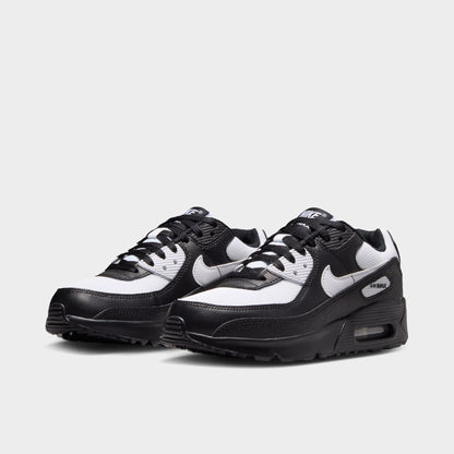 Nike Air Max 90 Mesh GS Noir / Blanc