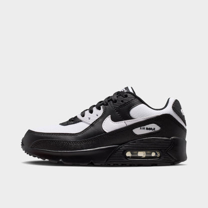 Nike Air Max 90 Mesh GS Noir / Blanc