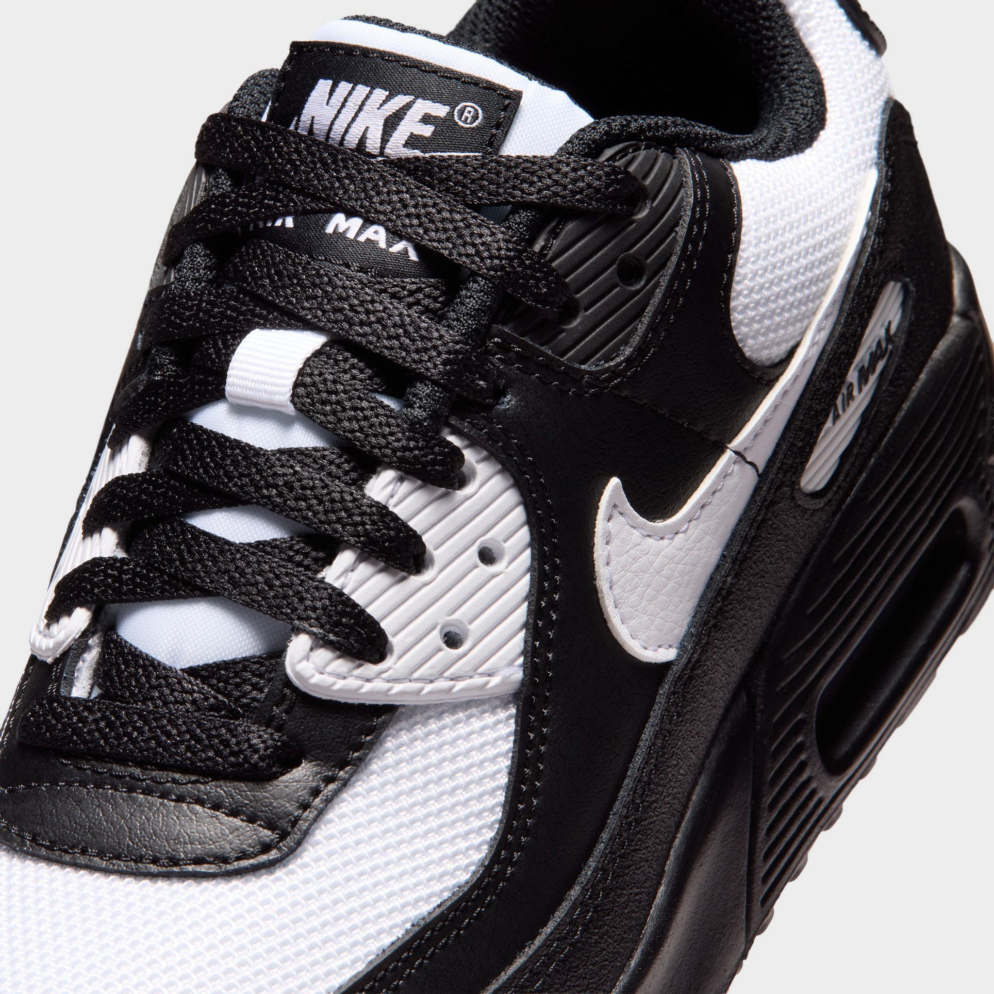 NIKE AIR MAX 90 ホワイト ブラック Nike Air Max 90 Mesh GS Black / White – JD Sports
