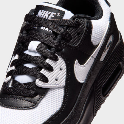 Nike Air Max 90 Mesh GS Noir / Blanc