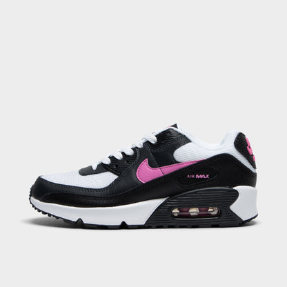Nike Air Max 90 Mesh GS White / Playful Pink - Black
