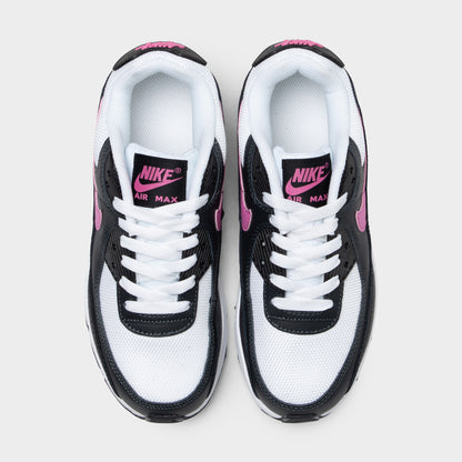 Nike Air Max 90 Mesh GS White / Playful Pink - Black