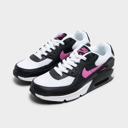 Nike Air Max 90 Mesh GS White / Playful Pink - Black