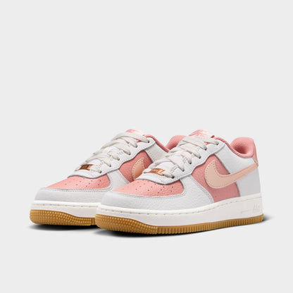 Nike Air Force 1 GS Rust Pink / Metallic Red Bronze - Arctic Punch