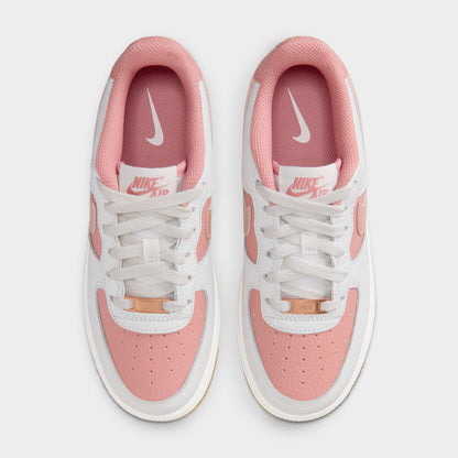 Nike Air Force 1 GS Rust Pink / Metallic Red Bronze - Arctic Punch