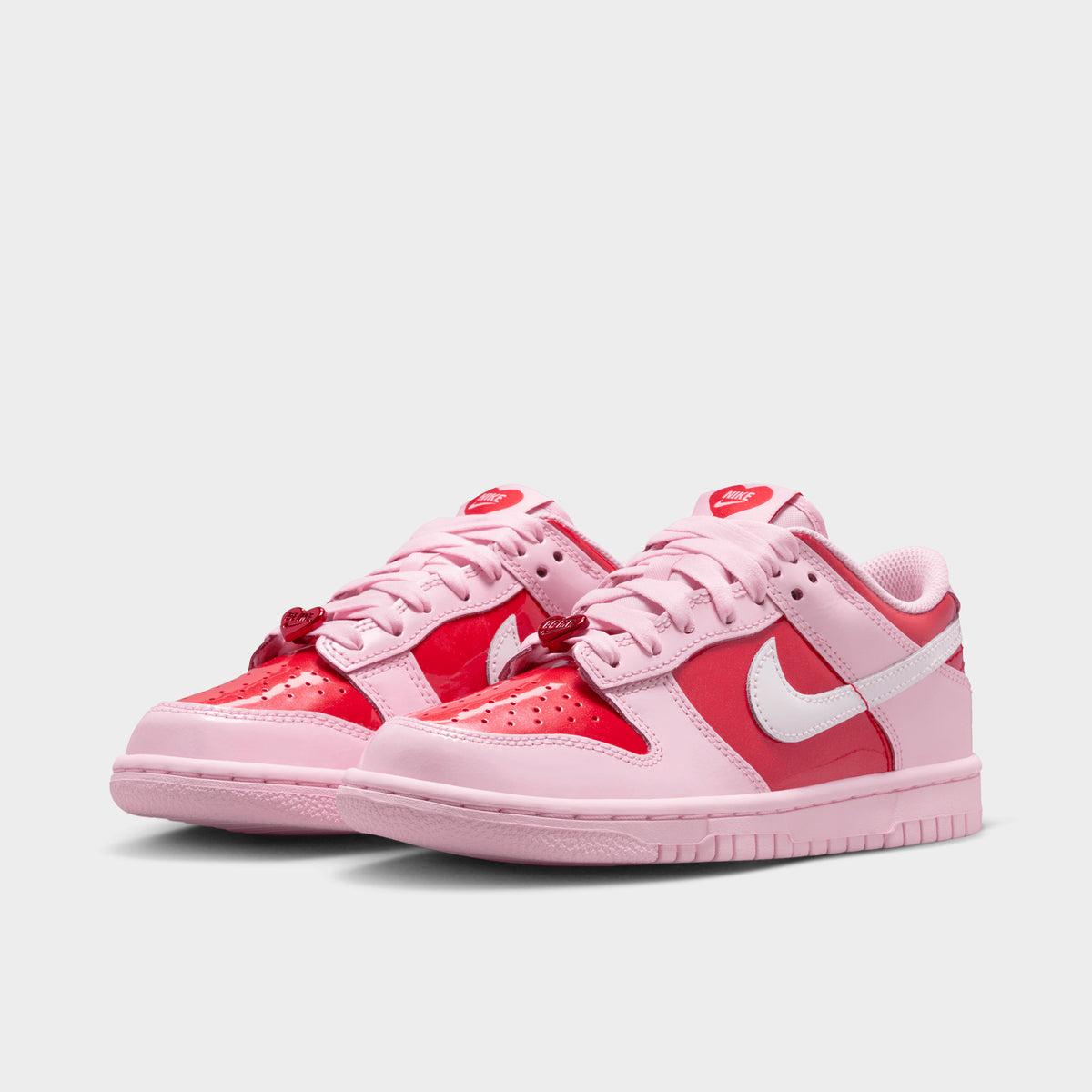 Red Dunks With Roses Nike Dunk Low GS Rose Mousse / Blanc Sommet - Rouge Clair – JD Sports