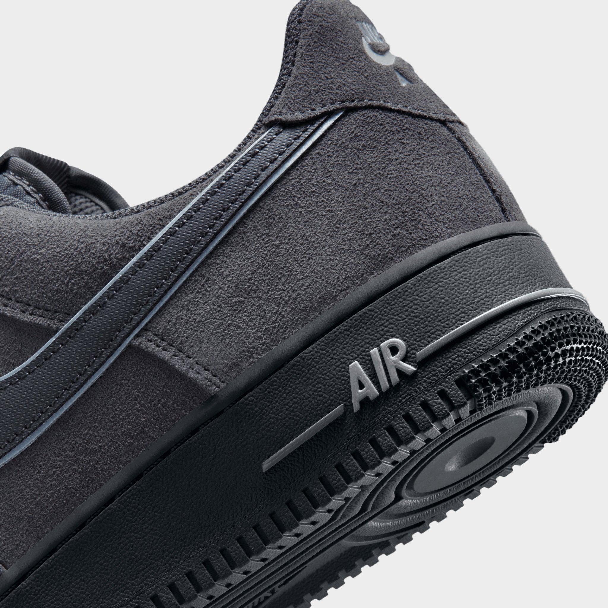 Nike Air Force 1 07 LV8 Black / Grey – JD Sports