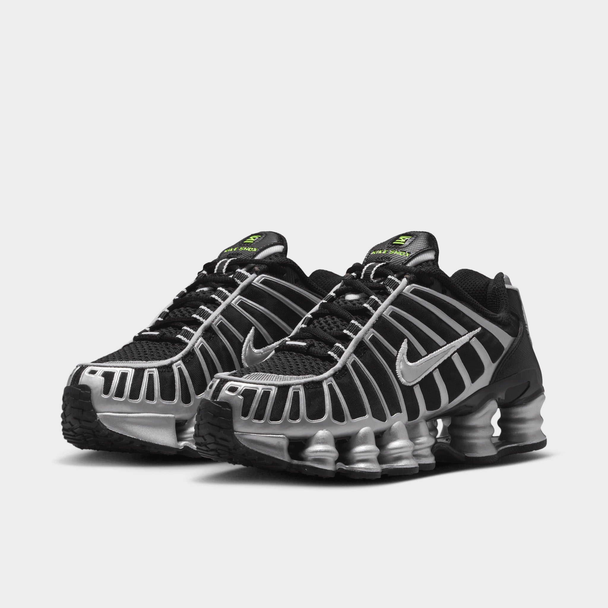 Nike Shox TL Black / Metallic Silver - Volt – JD Sports