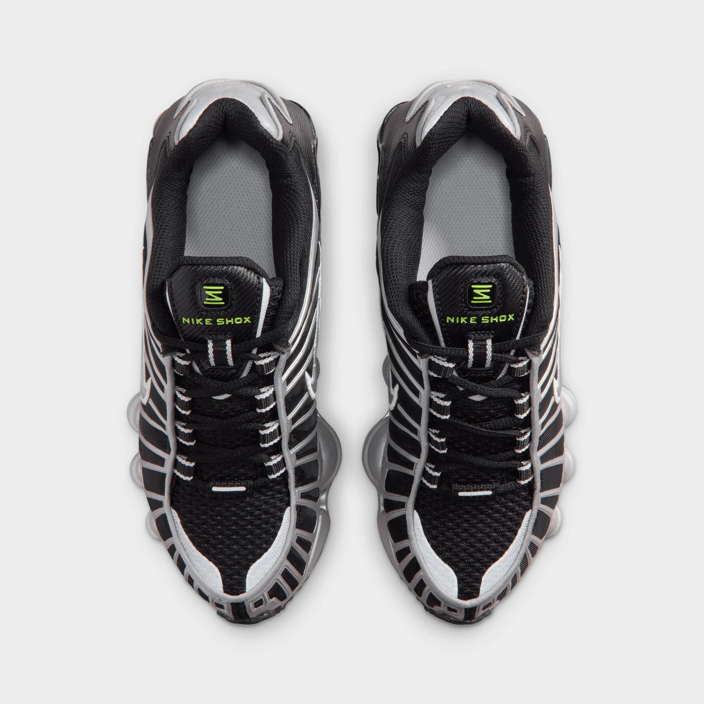 Nike Shox TL Black / Metallic Silver - Volt