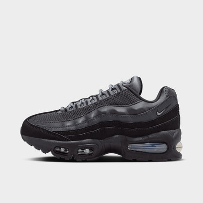 Nike Air Max 95 GS Black / Metallic Silver - Lime