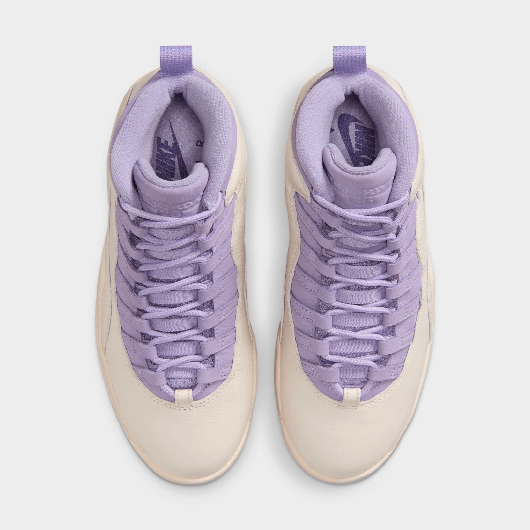 Jordan Women's 10 Retro Chalk / Hydrangeas - Wild Grape – JD Sports
