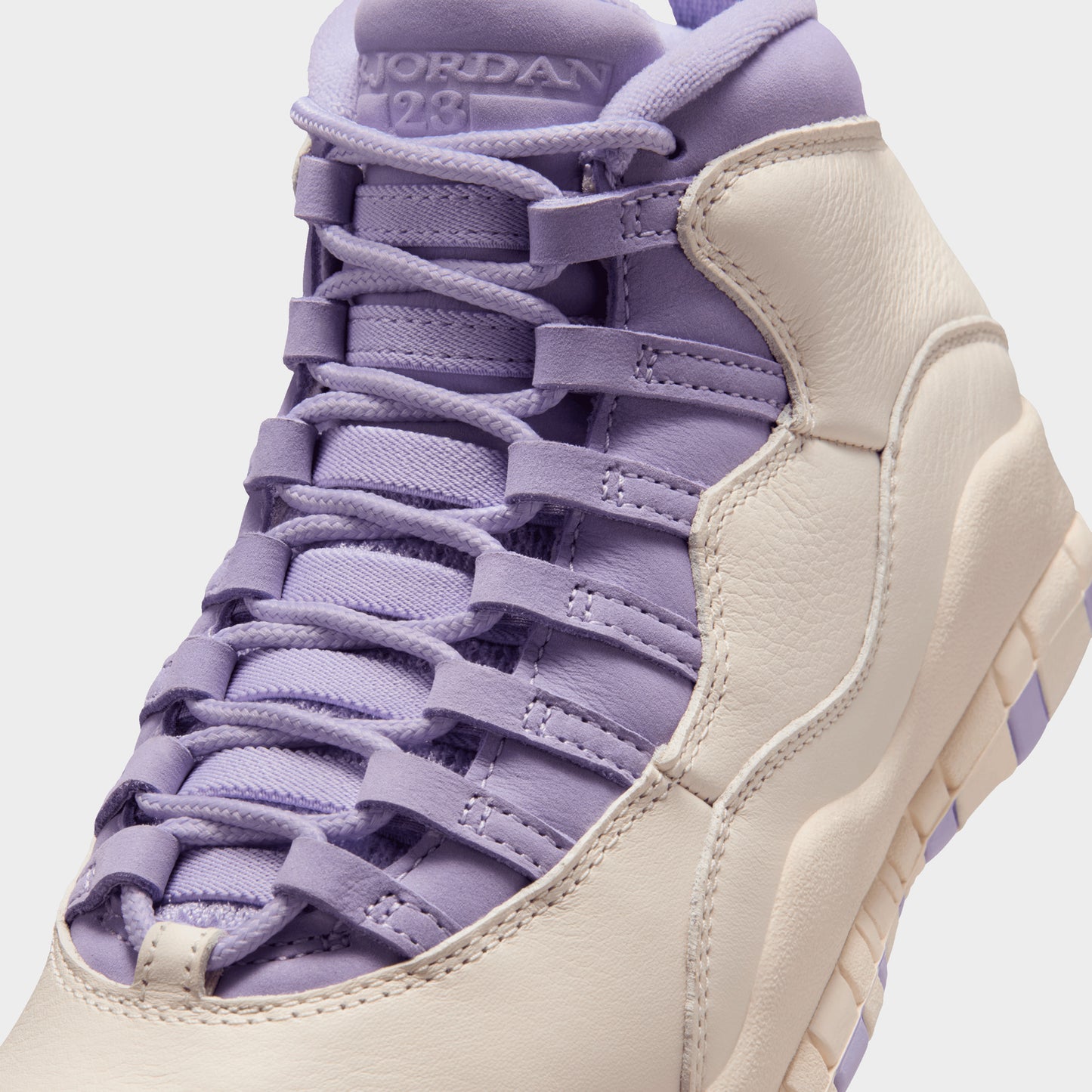 Jordan Women's 10 Retro Chalk / Hydrangeas - Wild Grape