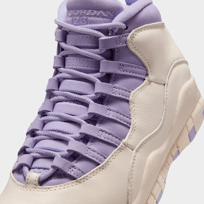 Jordan Women's 10 Retro Chalk / Hydrangeas - Wild Grape