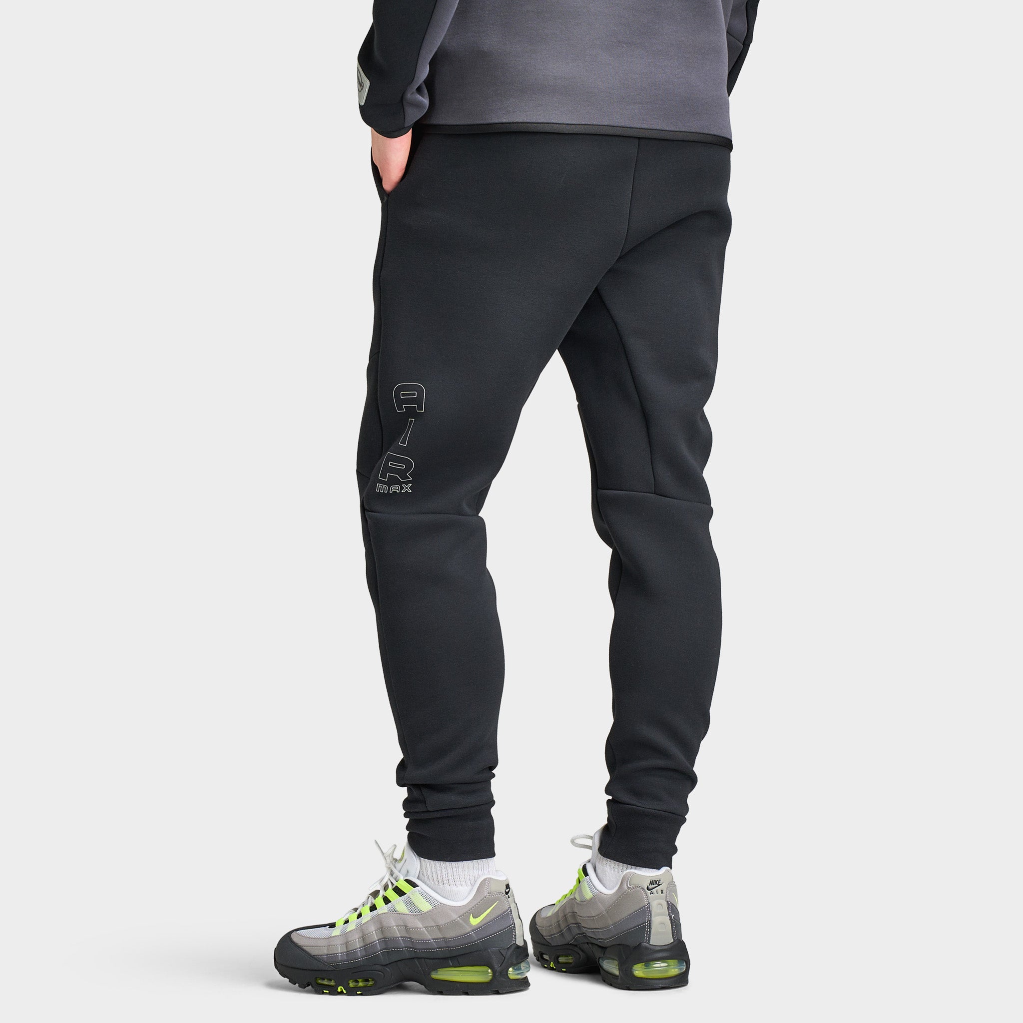 Nike Tech Fleece Jogger MAX 95 Black / Neon Yellow – JD Sports