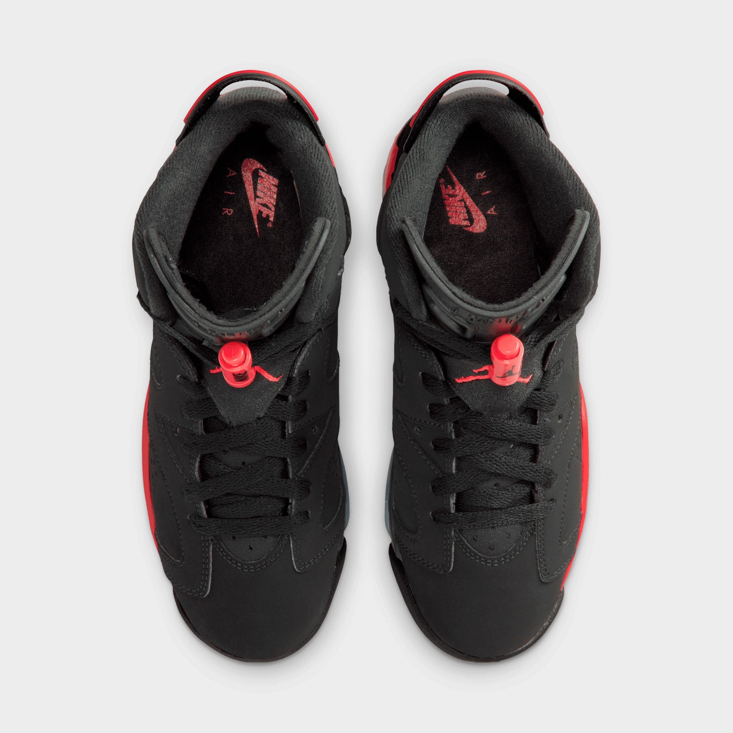 Jordan 6 Retro GS Black / Light Crimson