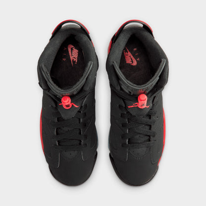 Jordan 6 Retro GS Black / Light Crimson