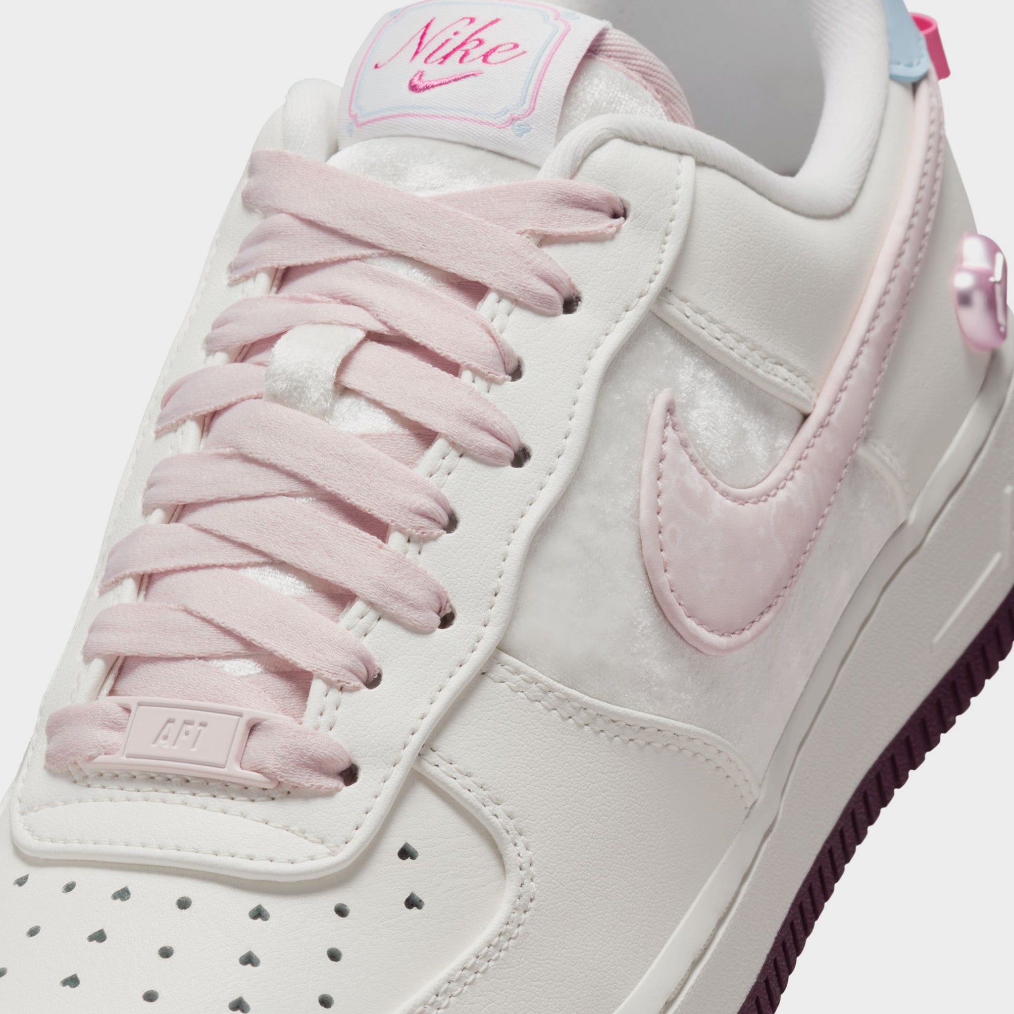 Nike Women's Air Force 1 '07 Sail / Silt Red - Sail – JD Sports
