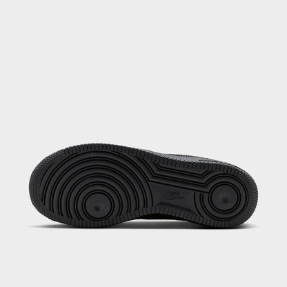 Nike Air Force 1 GS Black / Black - Dark Smoke Grey