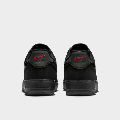 Nike Air Force 1 Noir / Noir - Gris fumé foncé