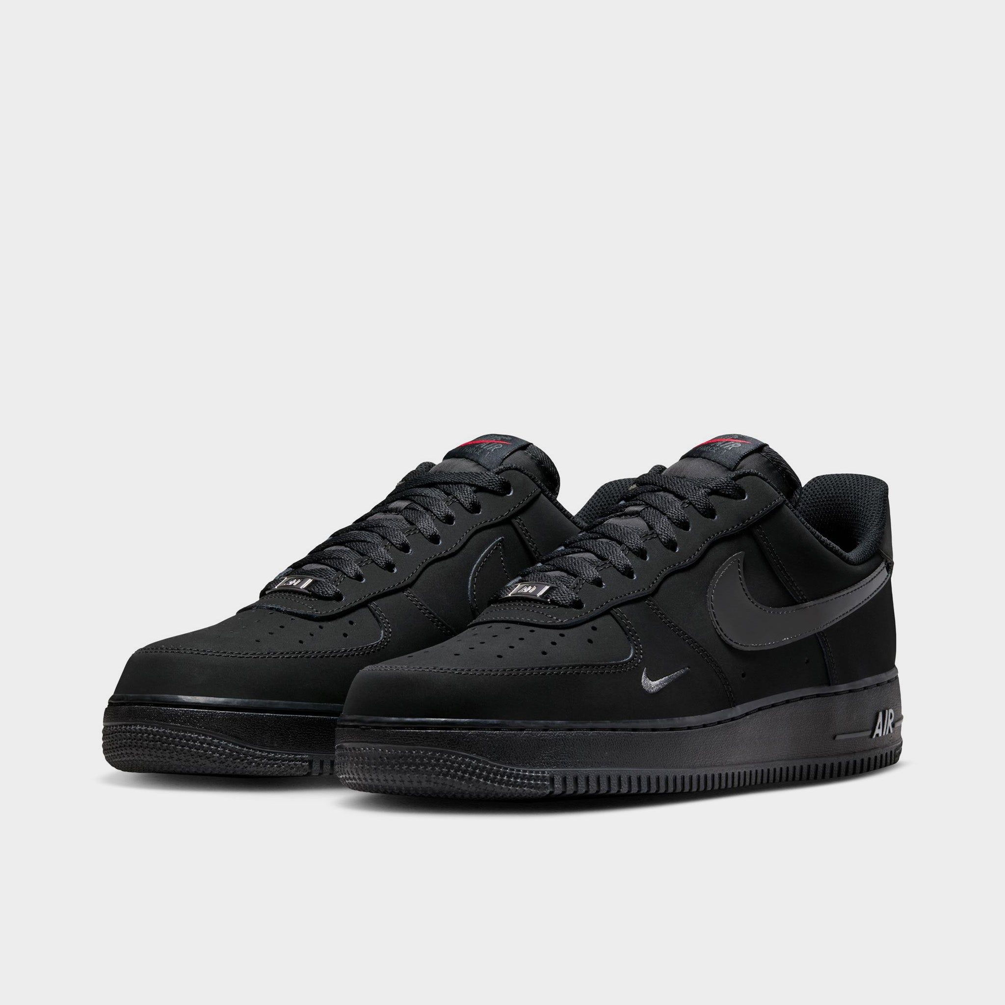 Nike Air Force 1 Black / Black - Dark Smoke Grey – JD Sports