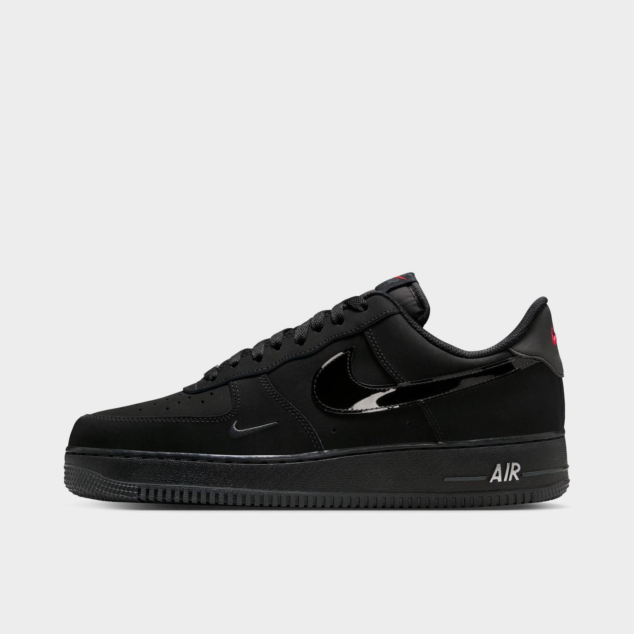 しんNike エアフォース1 black Nike Air Force 1 Black / Black - Dark Smoke Grey – JD Sports