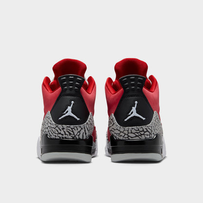 Jordan Son of Mars Low GS Fire Red / Black - Grey Mist