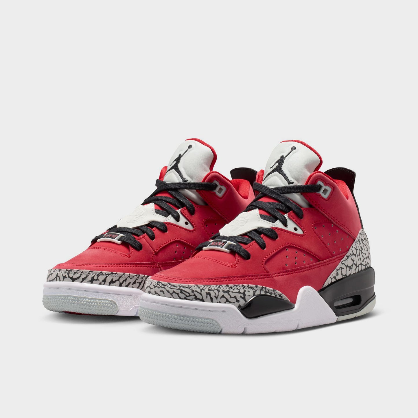 Jordan Son of Mars Low GS Fire Red / Black - Grey Mist