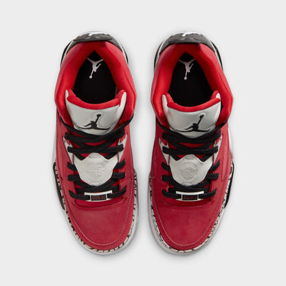 Jordan Son of Mars Low GS Fire Red / Black - Grey Mist