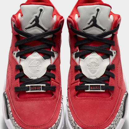 Jordan Son of Mars Low GS Fire Red / Black - Grey Mist