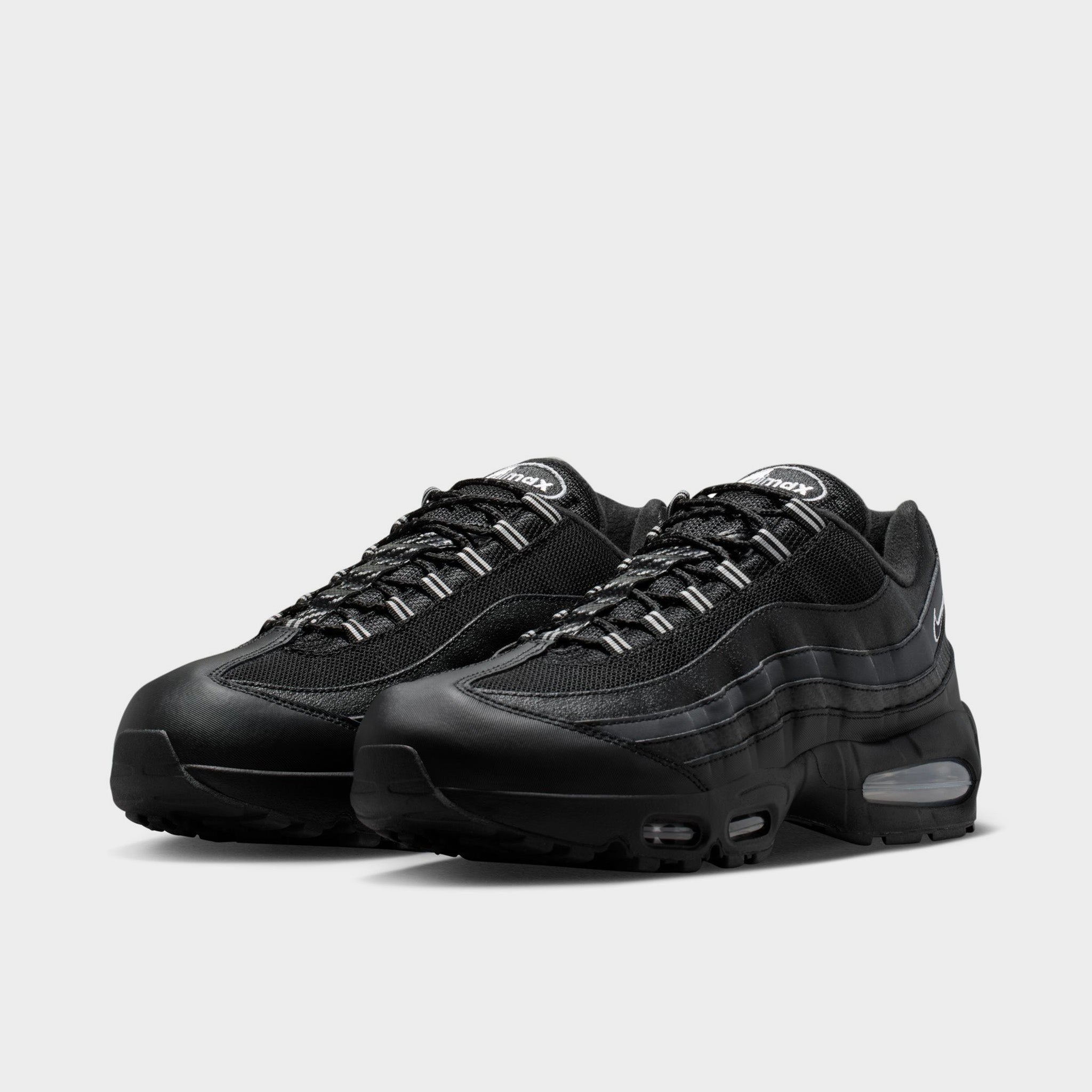 Nike Air Max 95 OG Black / White - Metallic Silver – JD Sports