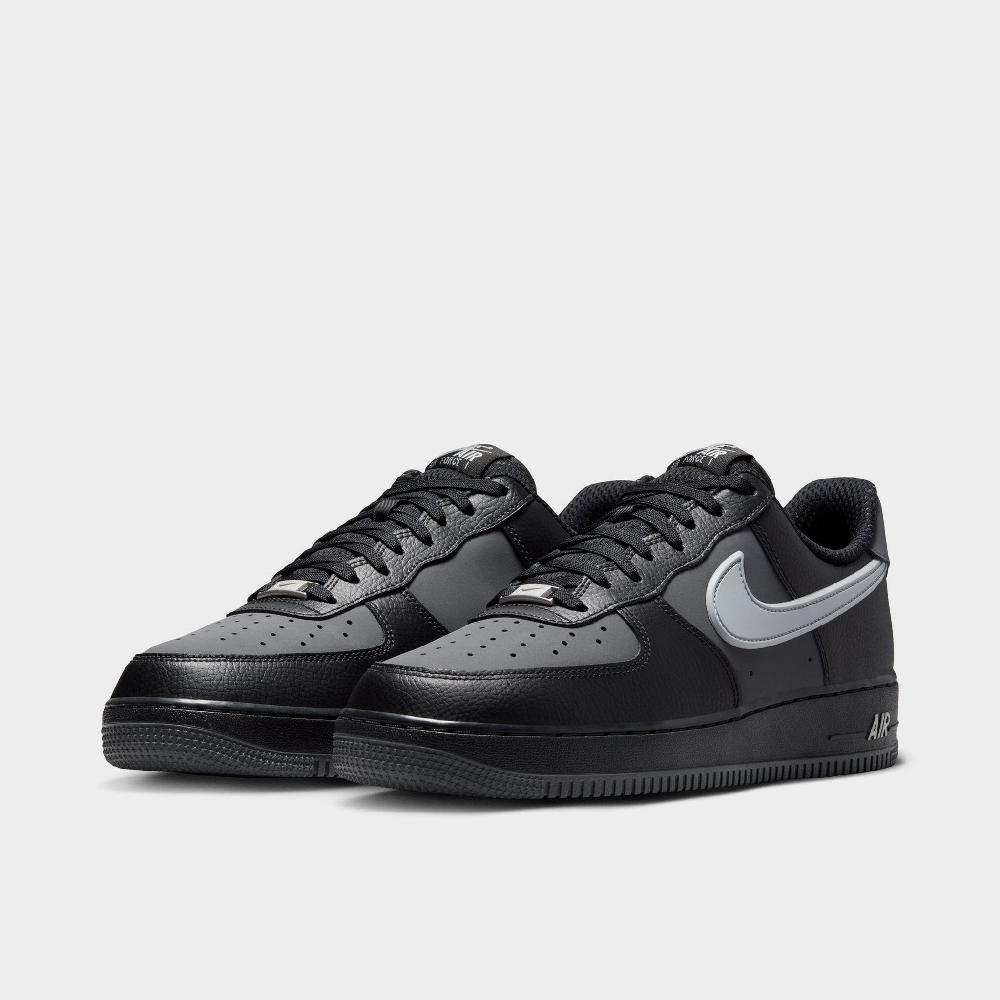 Nike Air Force 1 '07 LV8 Black / Light Smoke - Iron Grey – JD Sports