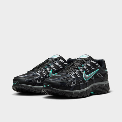 Nike P-6000 Black / Metallic Cool Grey - Hyper Turq