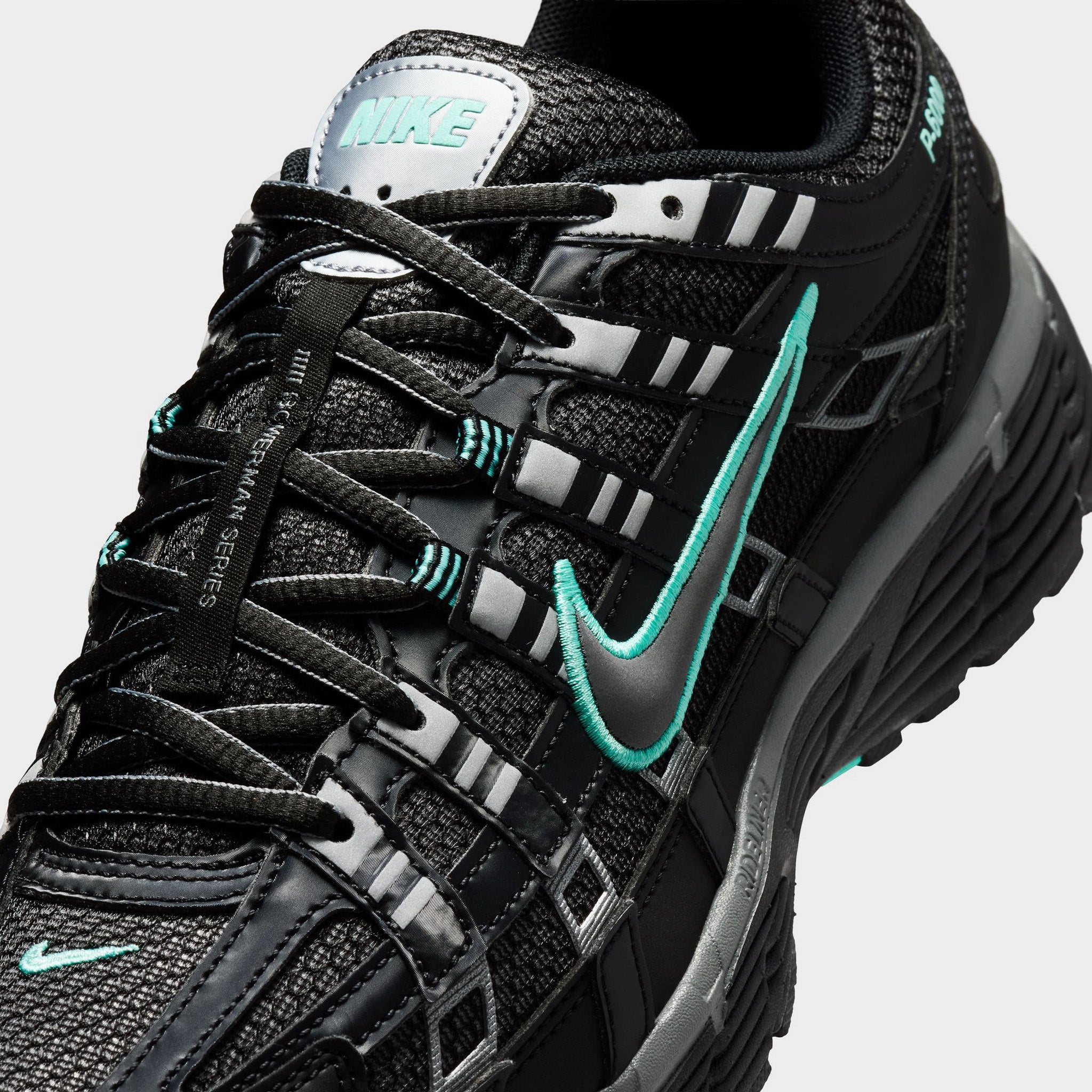 Nike P-6000 Black / Metallic Cool Grey - Hyper Turq – JD Sports