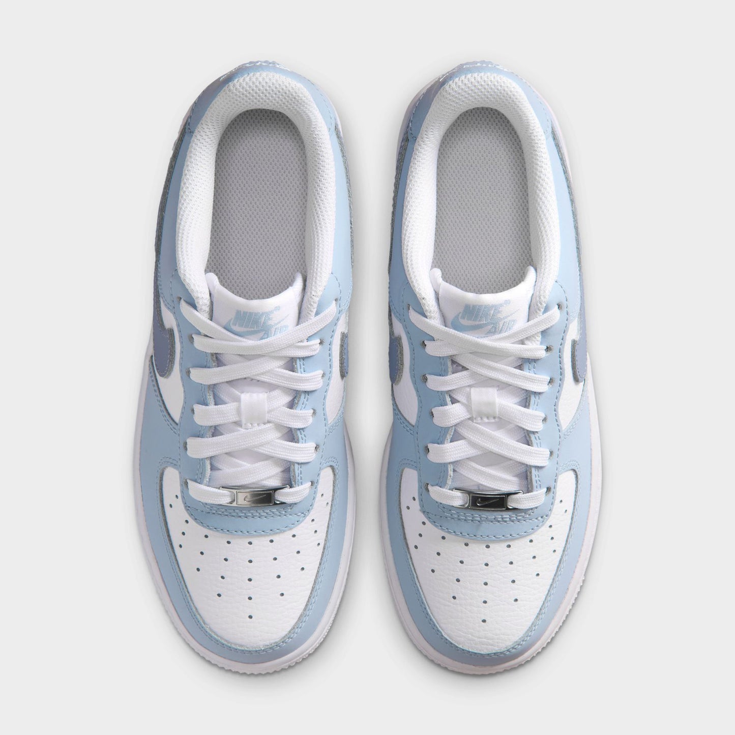 Nike Air Force 1 GS Bleu armurerie clair / Ardoise cendrée
