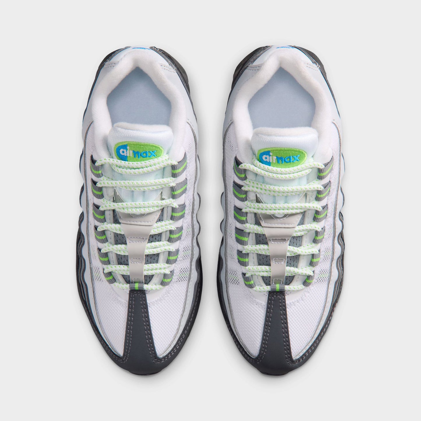 Nike Air Max 95 GS Noir / Photo Bleu - Vert Action