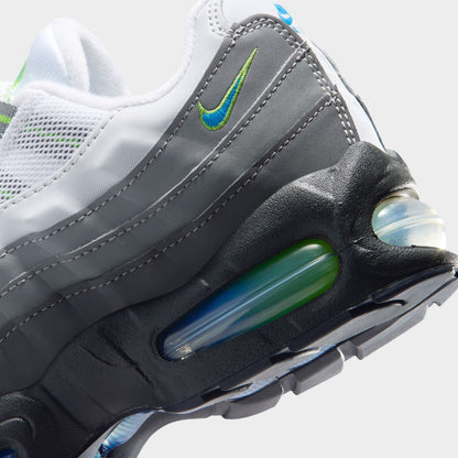 Nike Air Max 95 GS Noir / Photo Bleu - Vert Action