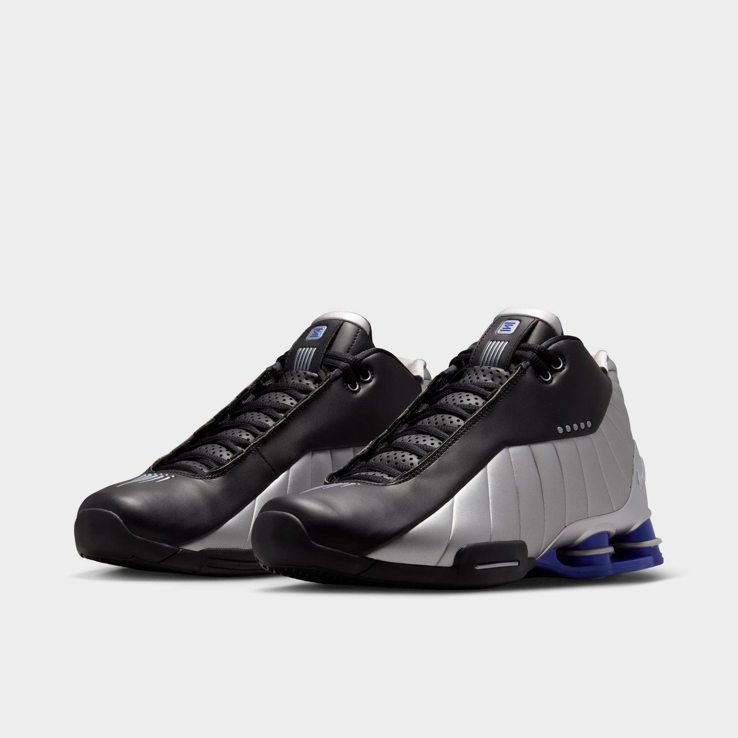 Nike Shox BB4 Noir / Argent Métallisé-Lapis